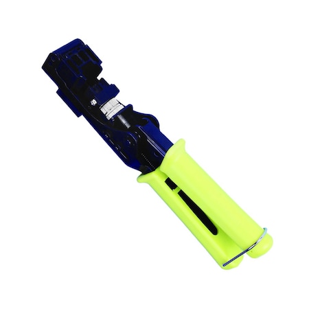 Quest Technology International Multi-Punch Keystone Crimp Tool - Locjack Cat5E/6 TEL-6061